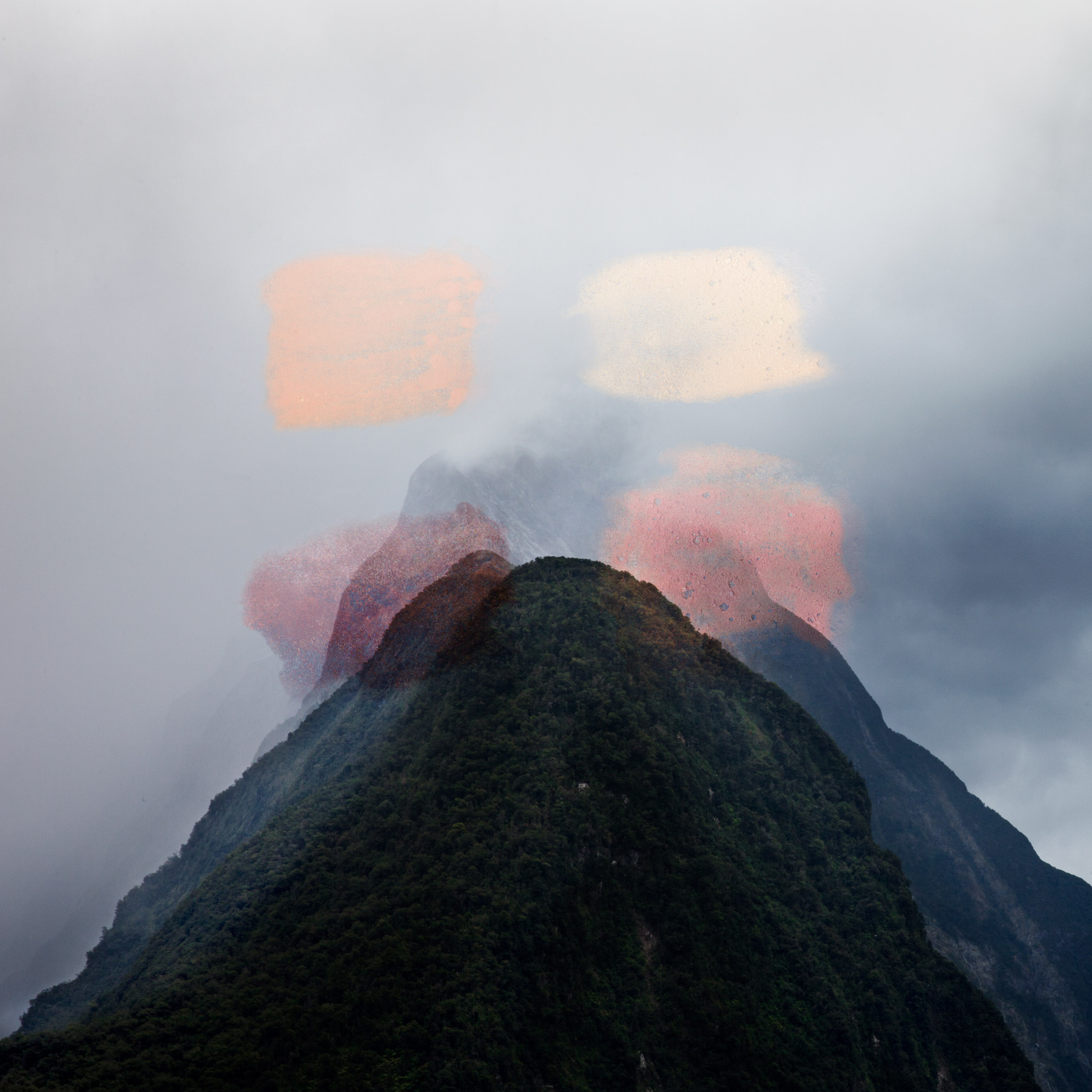 Image © Katie Breckon, 'Deep South With Kimberley Stains', 50 x 47 cm, Pigment Print on Hahnemühle Rag