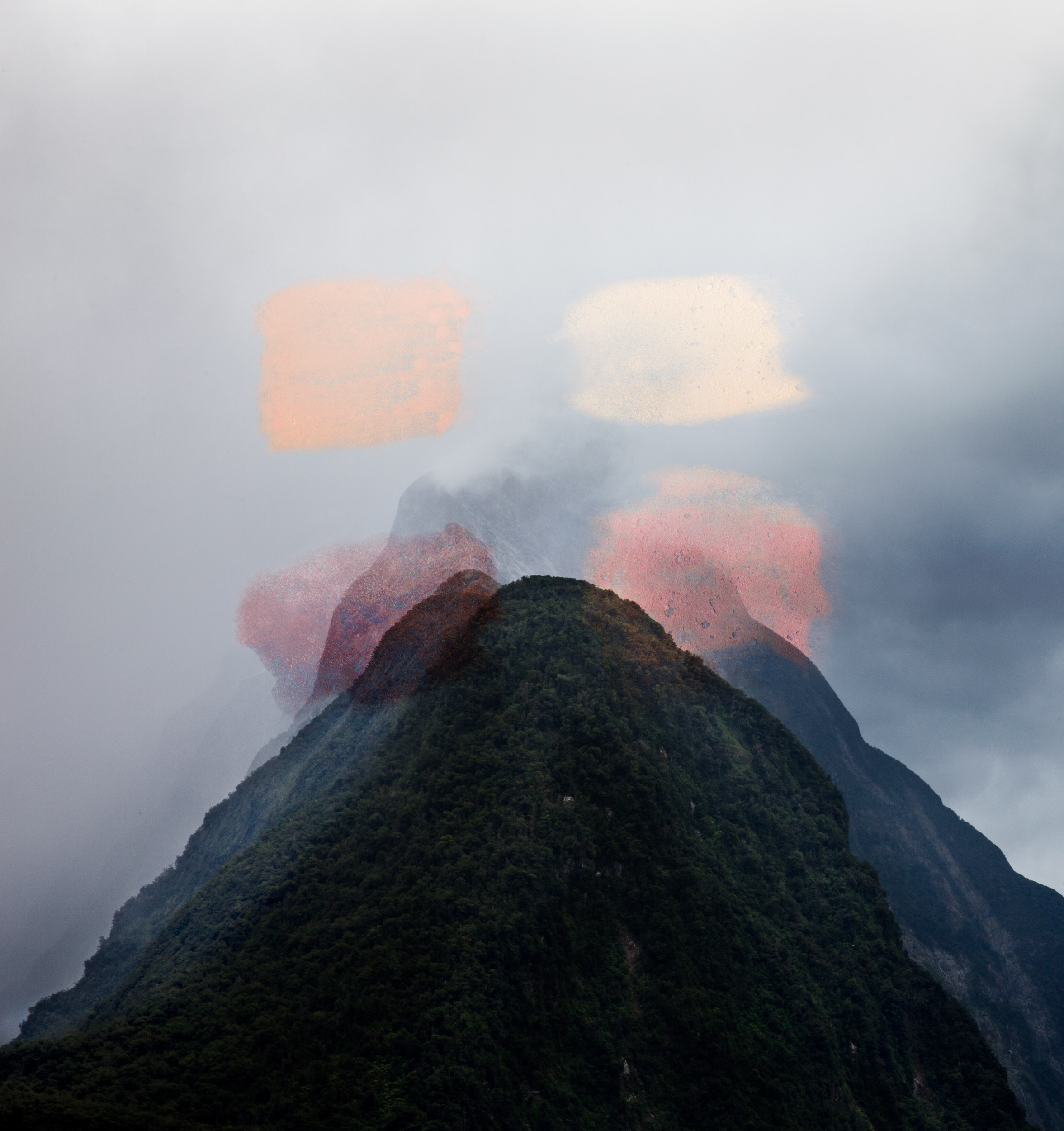 Image © Katie Breckon, 'Deep South With Kimberley Stains', 50 x 47 cm, Pigment Print on Hahnemühle Rag