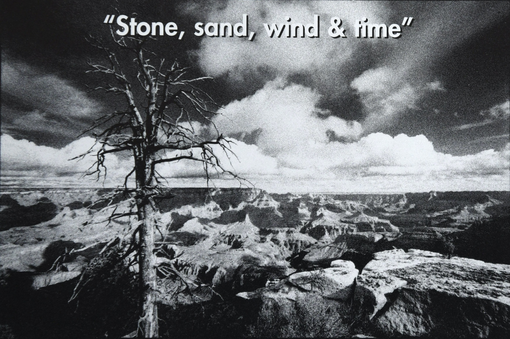 Image © Nick Melidonis 'From the Exhibition Stone, Sand, Wind & Time'
