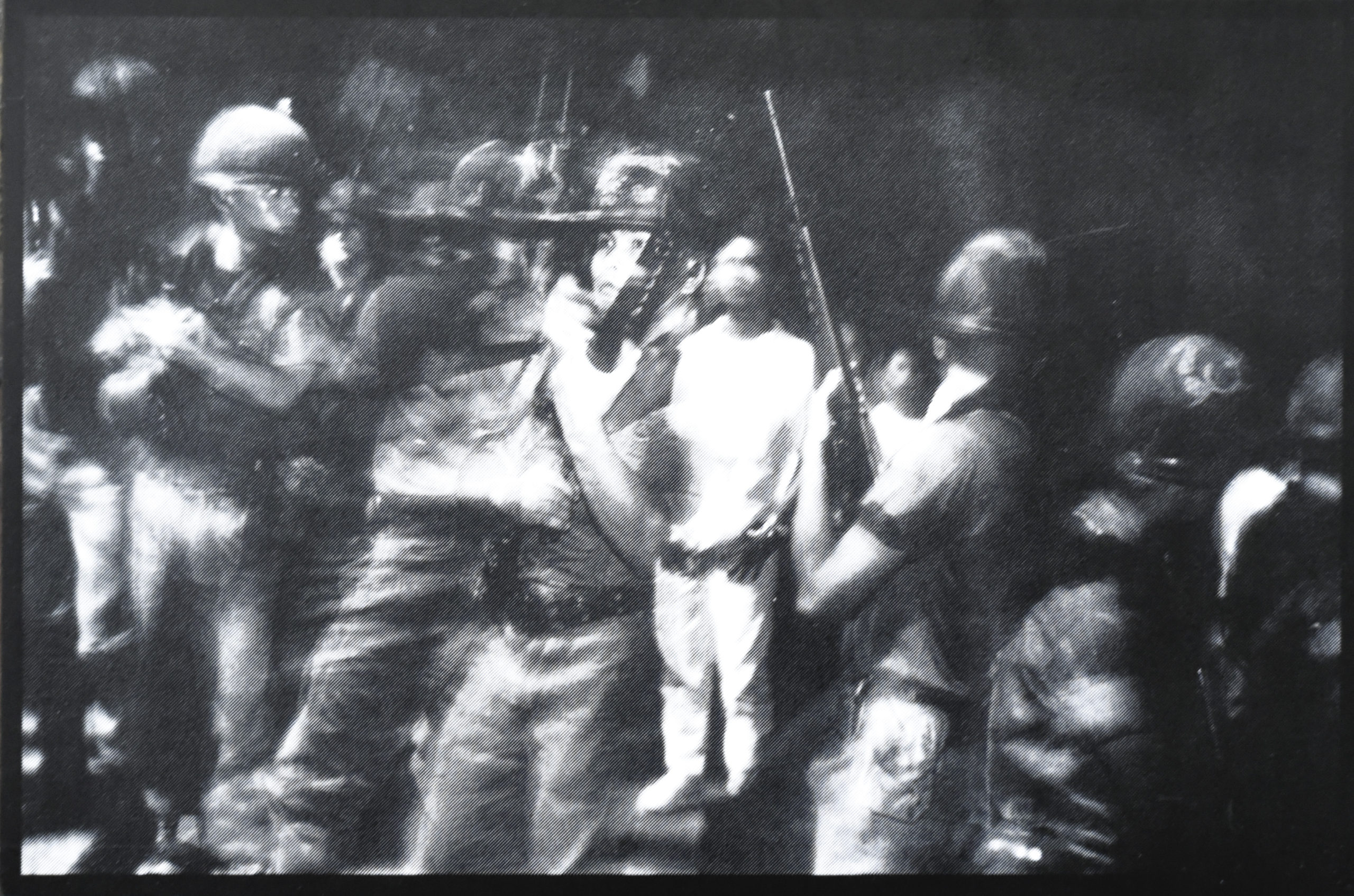 Image © Philip Blenkinsop, From the exhibition 'Monks, Dogs, Death and Men with Guns'