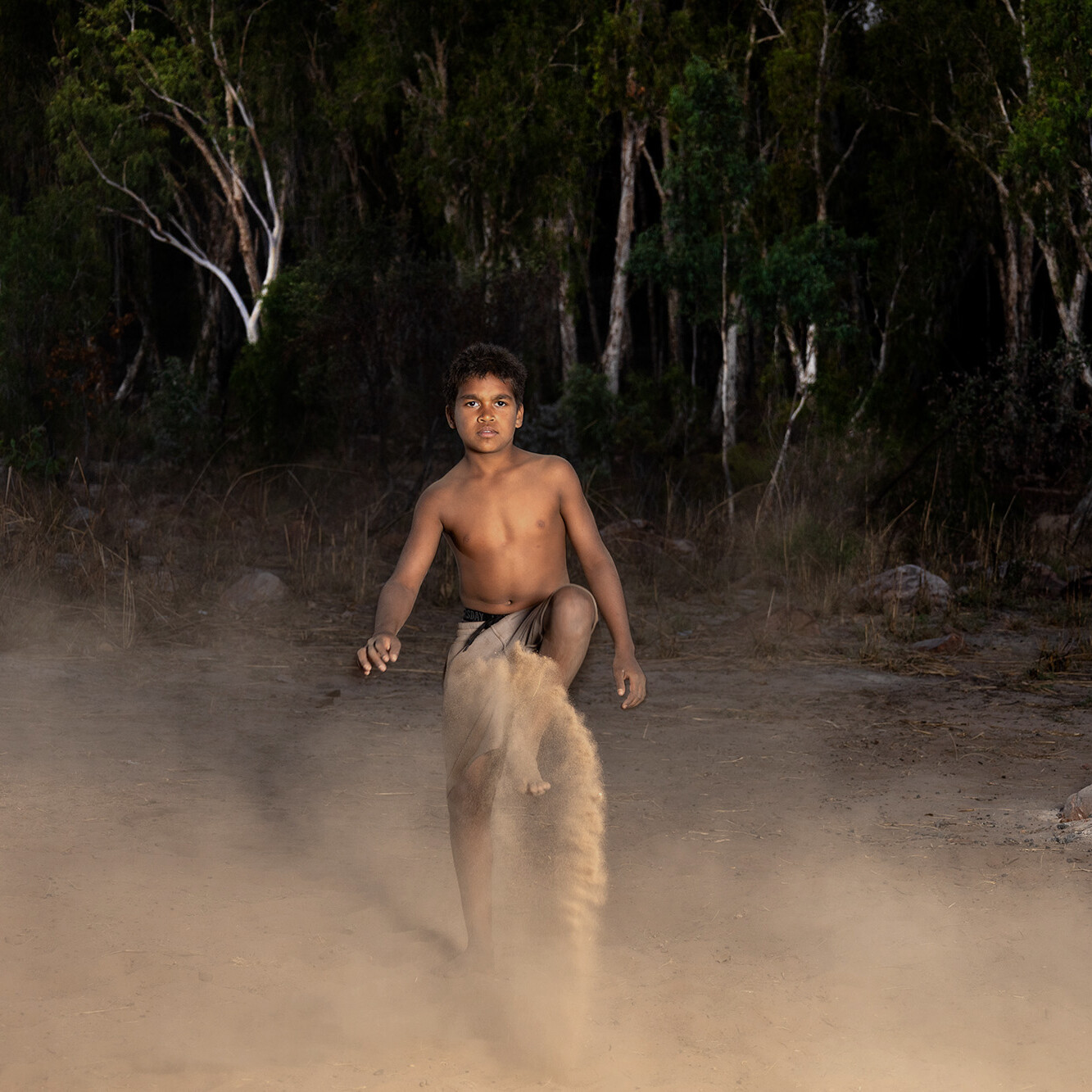 Image © Mary-Lou Orliyarli Divilli, Nyangki Jinda (who him?), 2022, Pigment ink print on archival cotton rag 130 cm x 90 cm Ed. 1/8 + 2 AP