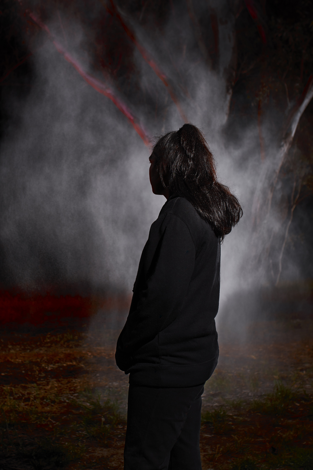 Justina Clement, Untitled (self-portrait), diptych 2